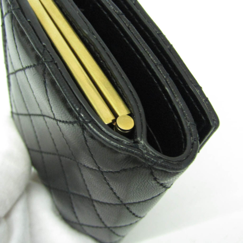 Yves Saint Laurent Gabby Compact Wallet 734494 Women's  Lambskin Wallet (tri-... - Picture 8 of 14